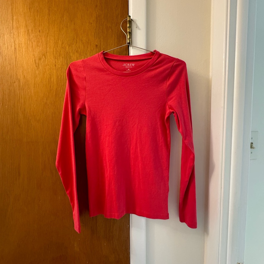 J.Crew Pink Long Sleeve Shirt